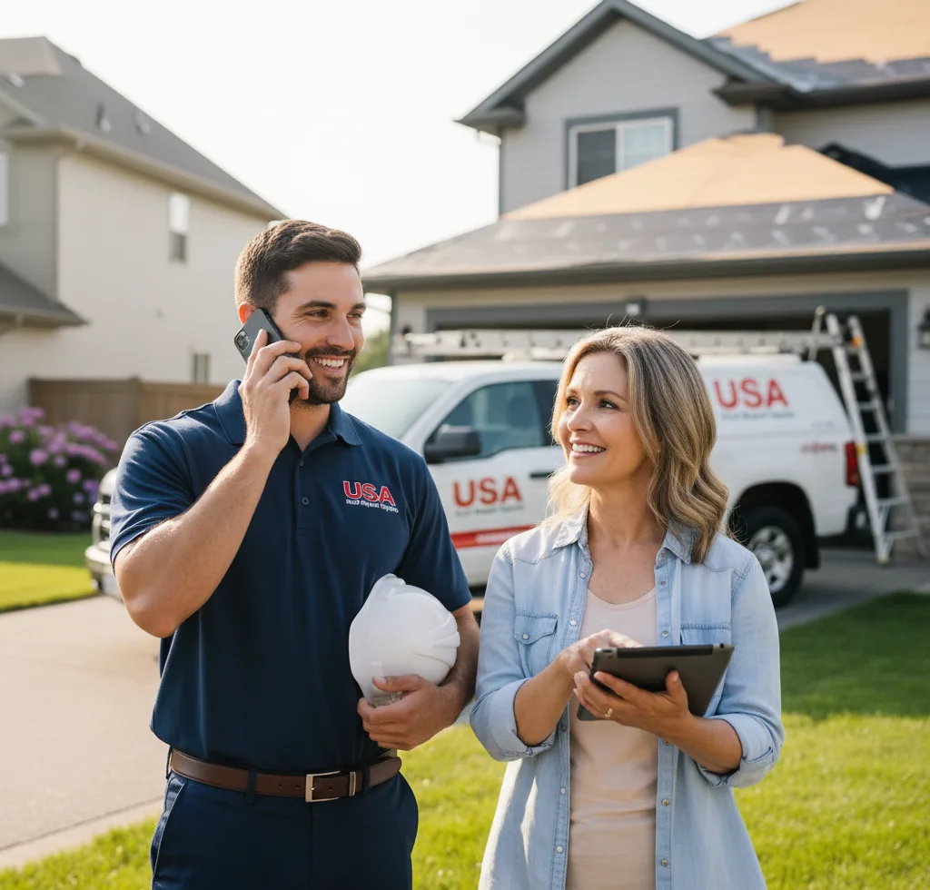 USA Roof Repair Experts customer support in Tallassee